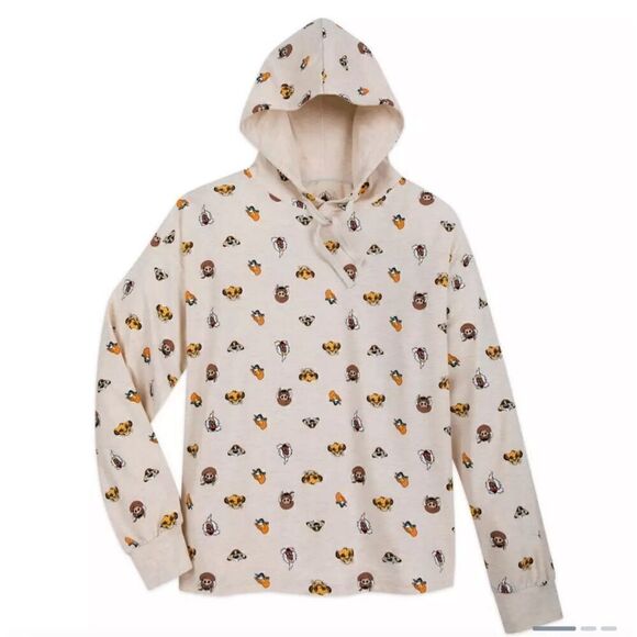 Disney The Lion King Hooded Sleep Top  Hoodie Size Small Simba - Picture 1 of 10